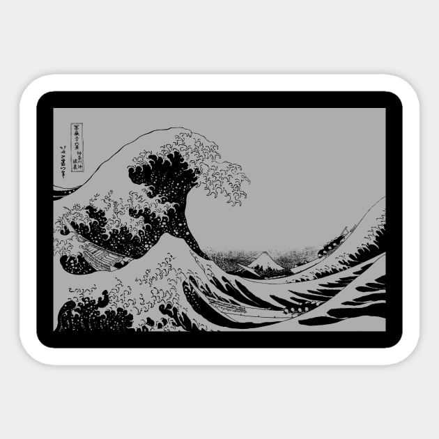 Kanagawa Sticker by Laevs